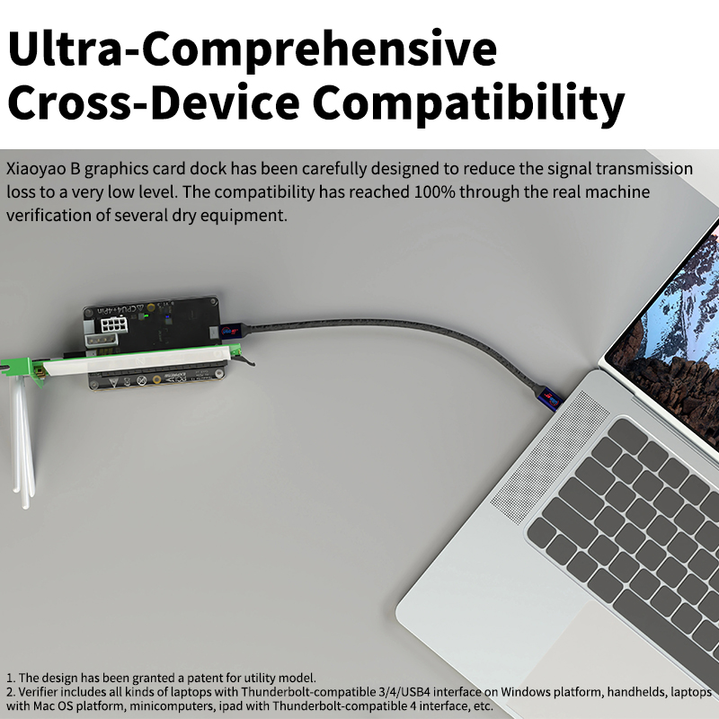 Thunderbolt 4 3 EGPU Dock Exte - Thunderbolt 4 Egpu Dock Mini Pc 评论和价格