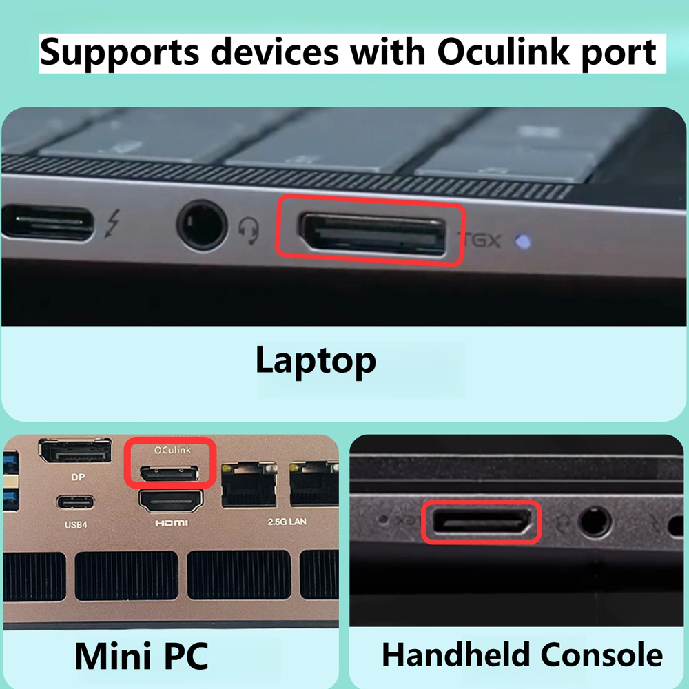 Oculink eGPU Graphics Card Doc - Oculink Egpu Mini Pc 评论和价格