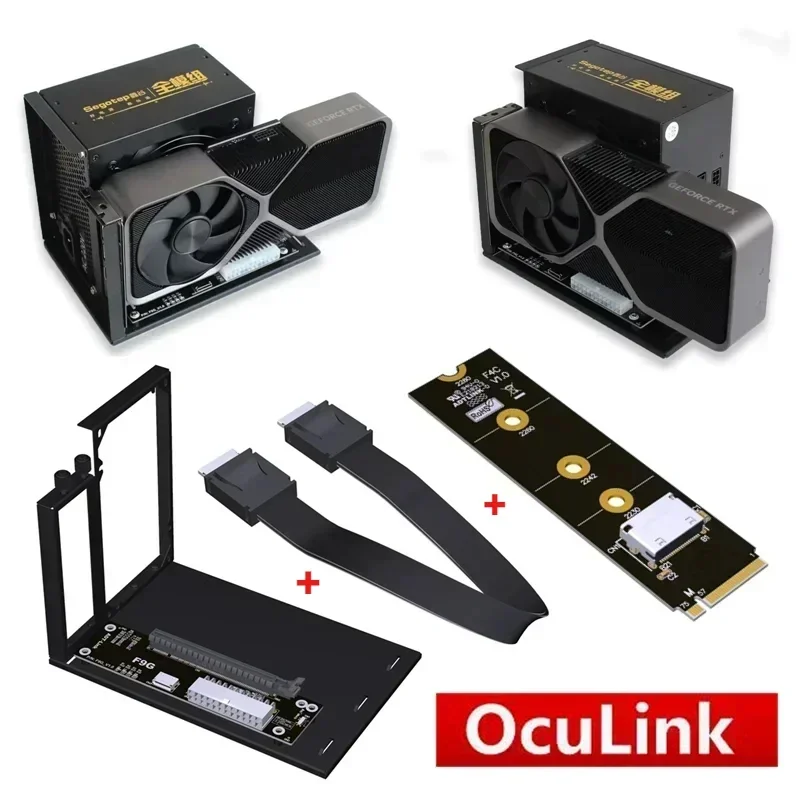 F9G 64Gbps OcuLink to PCIE 4.0 - Oculink Egpu Mini Pc 评论和价格