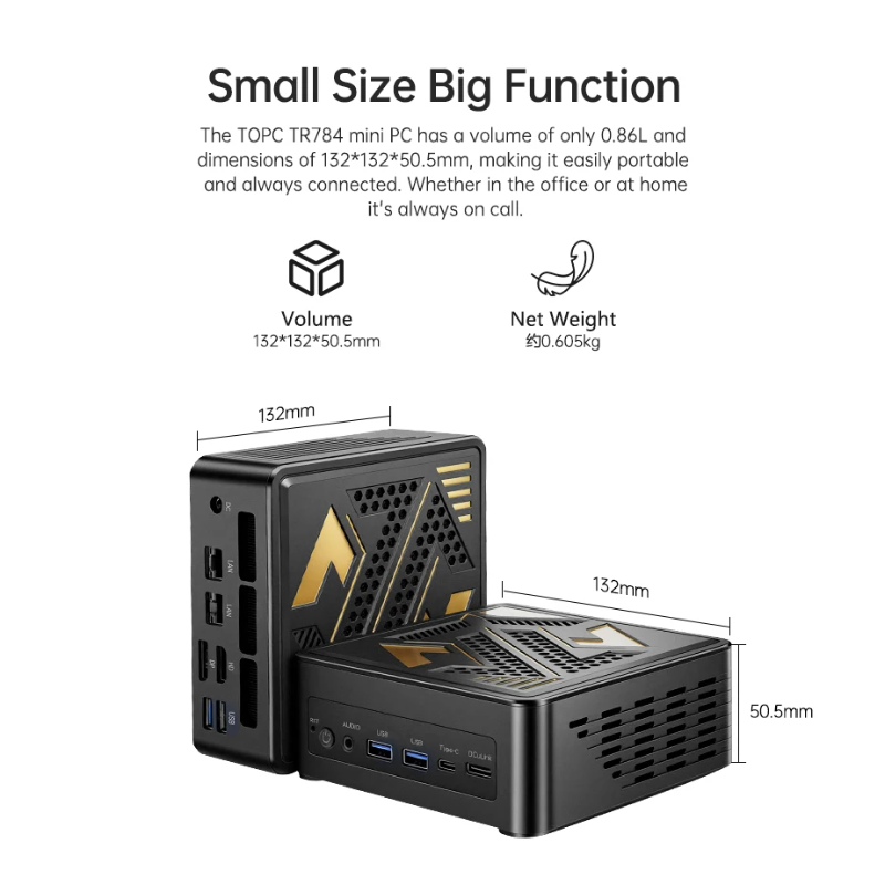 TOPC OCuLink Mini PC Ryzen 7 7 - Amd Ryzen 7 7840Hs Mini Pc 评论和价格