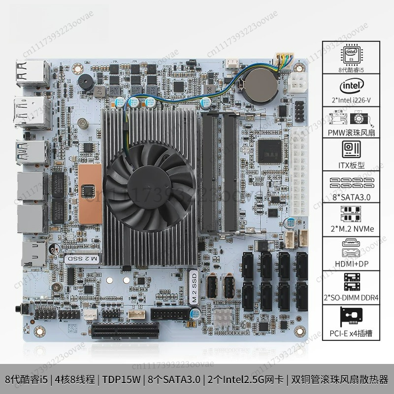 Df 8 Bay NAS Motherboard I5-82 - Nas Motherboard 8 Sata Mini Itx 评论和价格