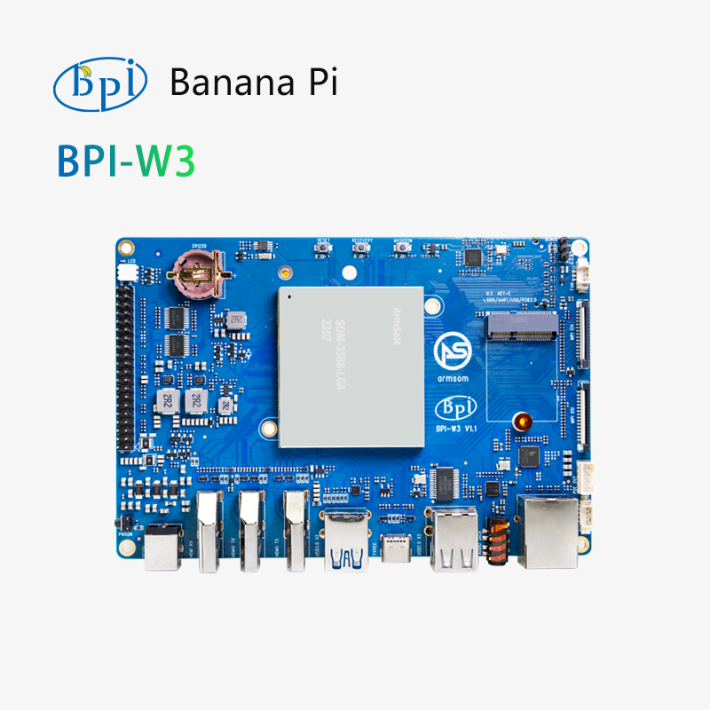 BPI W3 Open Source Router Deve - Rockchip Rk3588 Development Board 评论和价格
