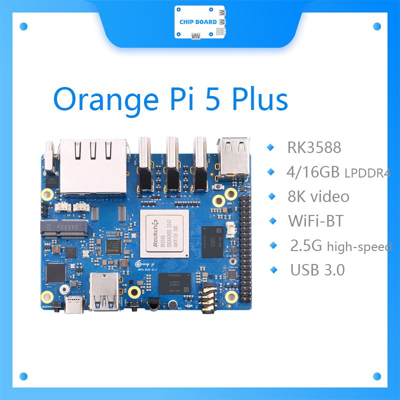 Orange Pi 5 Plus  Single Board - Orange Pi 5 Plus 16Gb 评论和价格