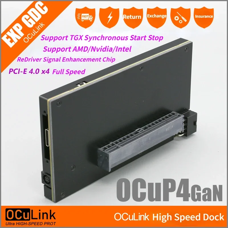 OCuP4GaN OCuLink GPU Dock Case - Oculink Egpu Mini Pc 评论和价格