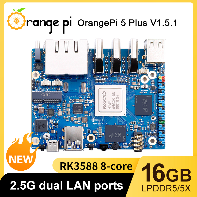 【Hot Sale】Orange Pi 5 Plus 16G - Orange Pi 5 Plus 16Gb 评论和价格