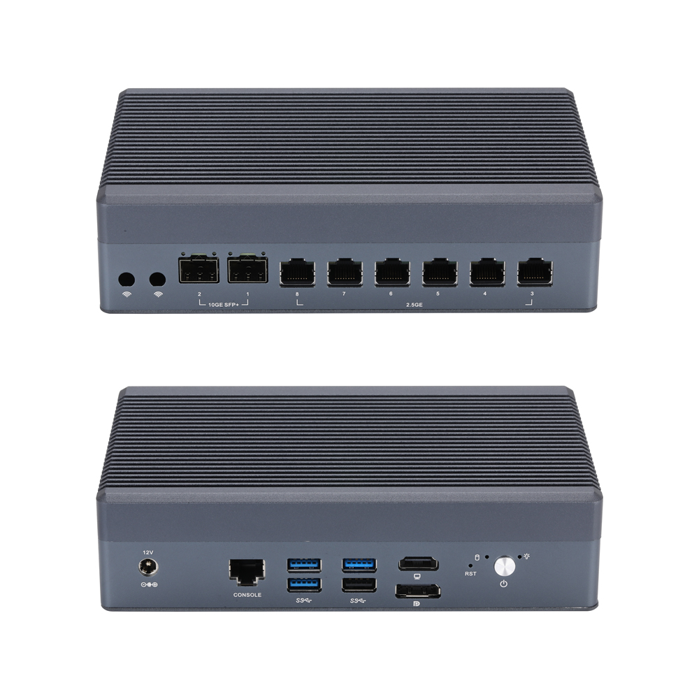 Barebone Mini PC 2x Intel 10G  - Dual Lan 10G Sfp+ Mini Pc 评论和价格