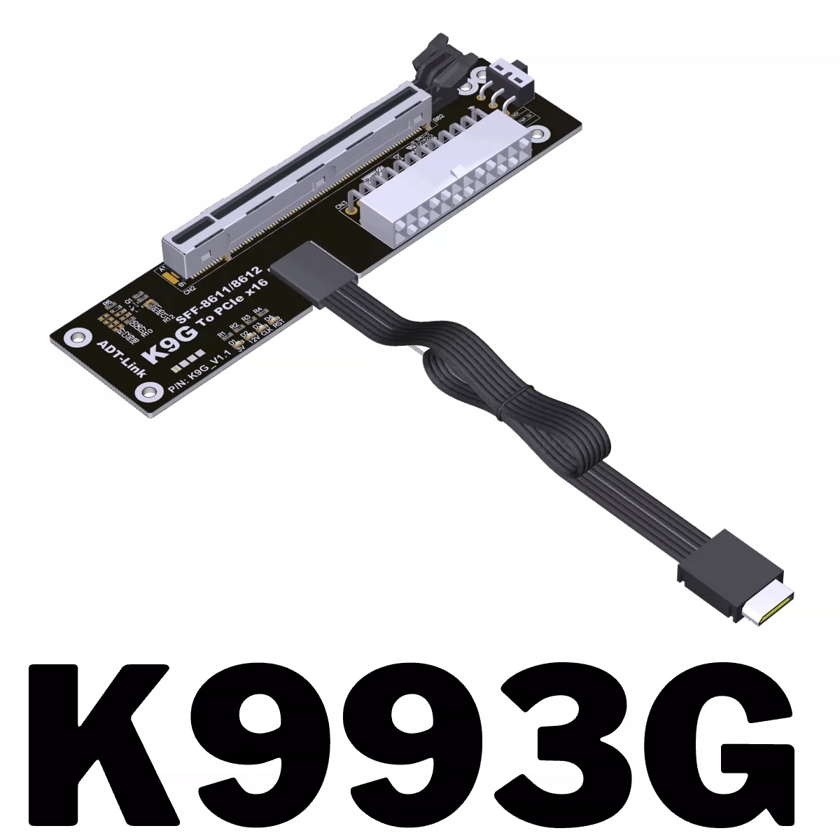 K993G-BK7 PCI-E 5.0 x4 to OCuL - Oculink Egpu Mini Pc 评论和价格
