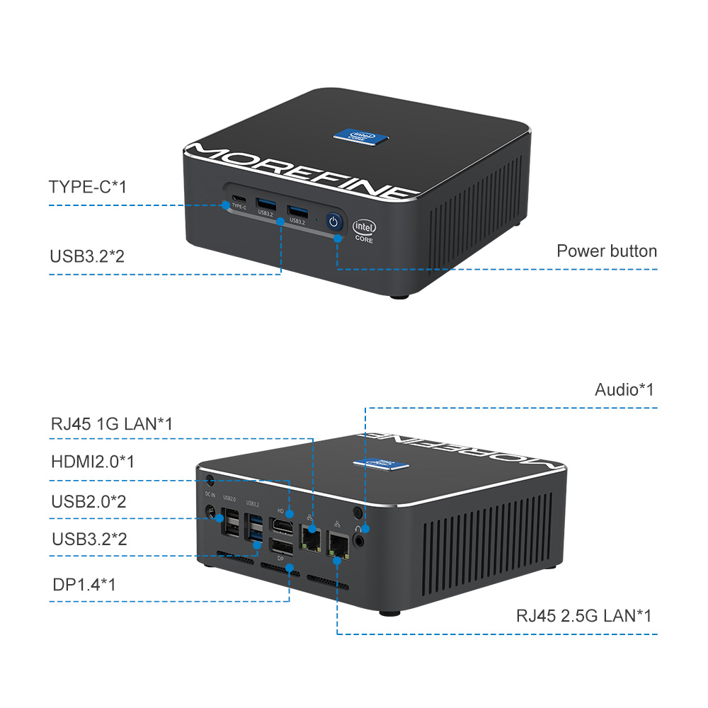 2025 Mini PC i9-13900H i9 1290 - Intel Core I9 13900H Mini Pc 评论和价格