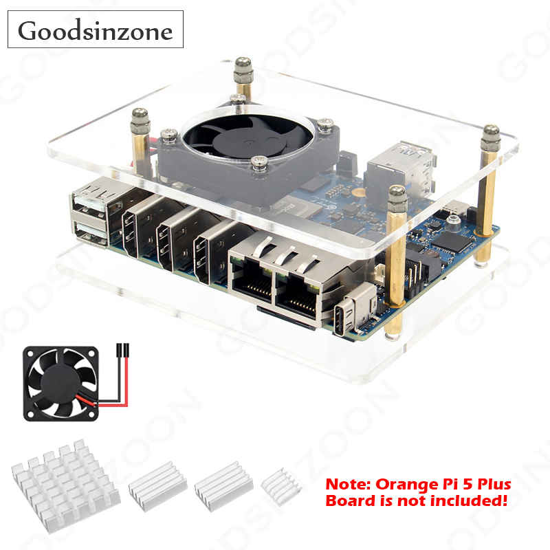 Orange Pi 5 Plus Case with Fan - Orange Pi 5 Plus 16Gb 评论和价格