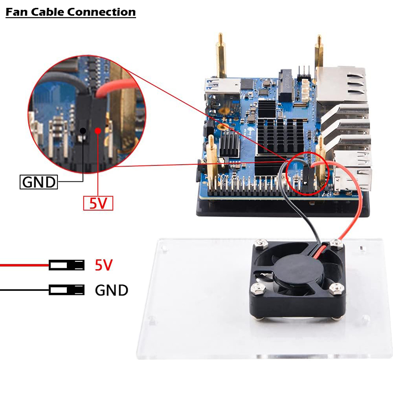 Orange Pi 5 Plus Case with Fan - Orange Pi 5 Plus 16Gb 评论和价格