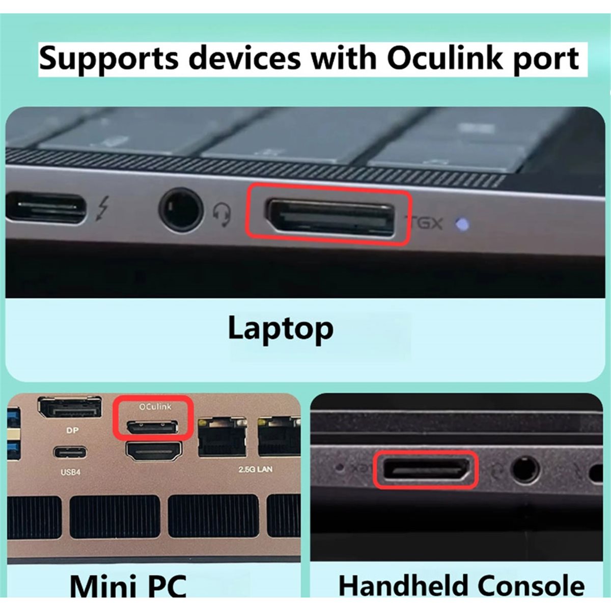 NEW FACTORY~Oculink EGPU Graph - Oculink Egpu Mini Pc 评论和价格