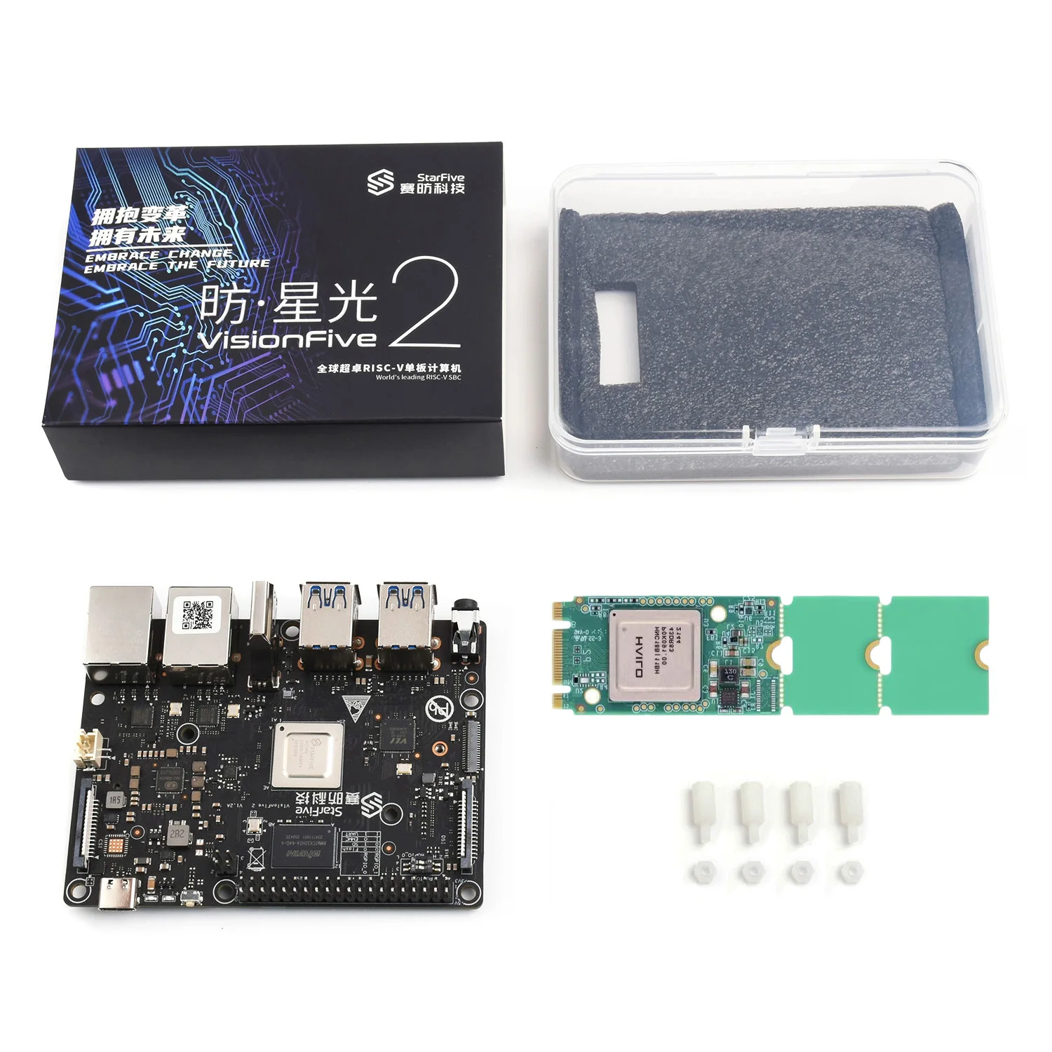 VisionFive2 8GB WiFi AI Kit RI - Raspberry Pi 5 8Gb Board 评论和价格