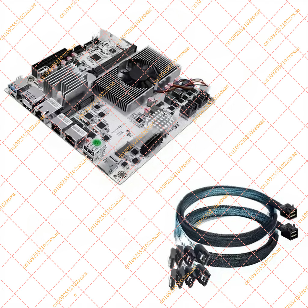 N150 N100 N305 Firewall Mother - Nas Motherboard 8 Sata Mini Itx 评论和价格
