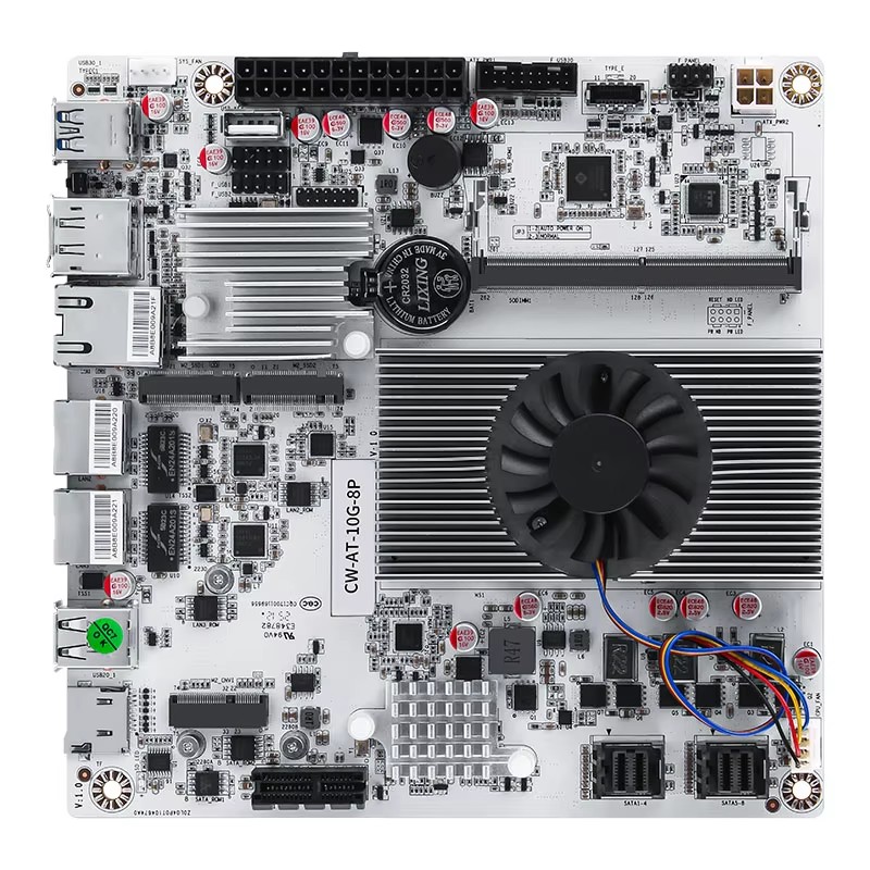 8-Bay NAS Mini ITX Motherboard - Nas Motherboard 8 Sata Mini Itx 评论和价格