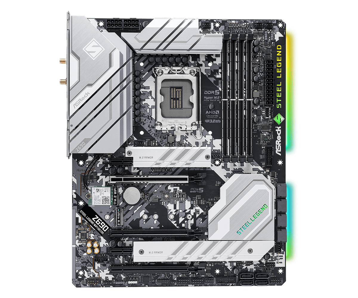 Z690 LGA1700 Motherboard ASROC - Lga1700 Itx Motherboard Ddr5 评论和价格