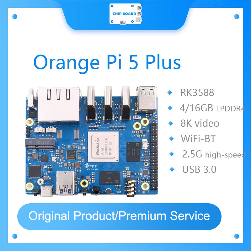Orange Pi 5 Plus  Single Board - Orange Pi 5 Plus 16Gb 评论和价格