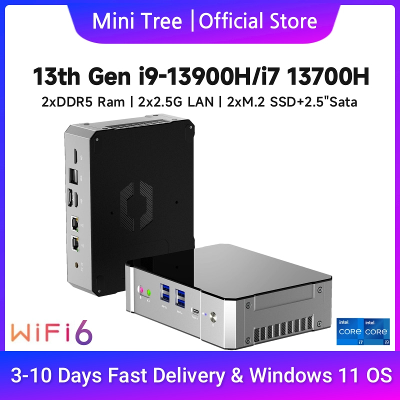 13Th Gen Mini Gaming PC Window - Intel Core I9 13900H Mini Pc 评论和价格