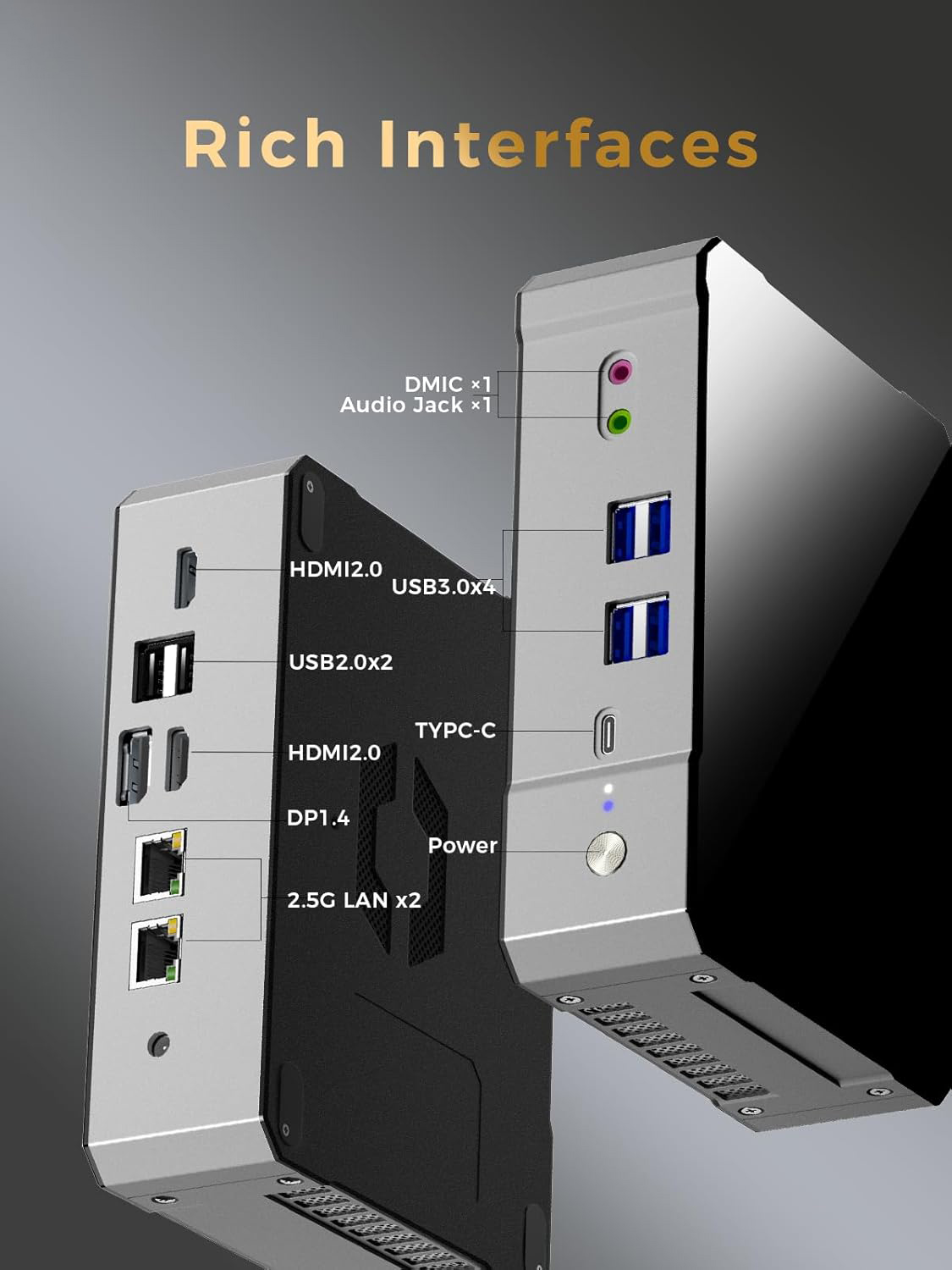 13Th Gen Mini Gaming PC Window - Intel Core I9 13900H Mini Pc 评论和价格