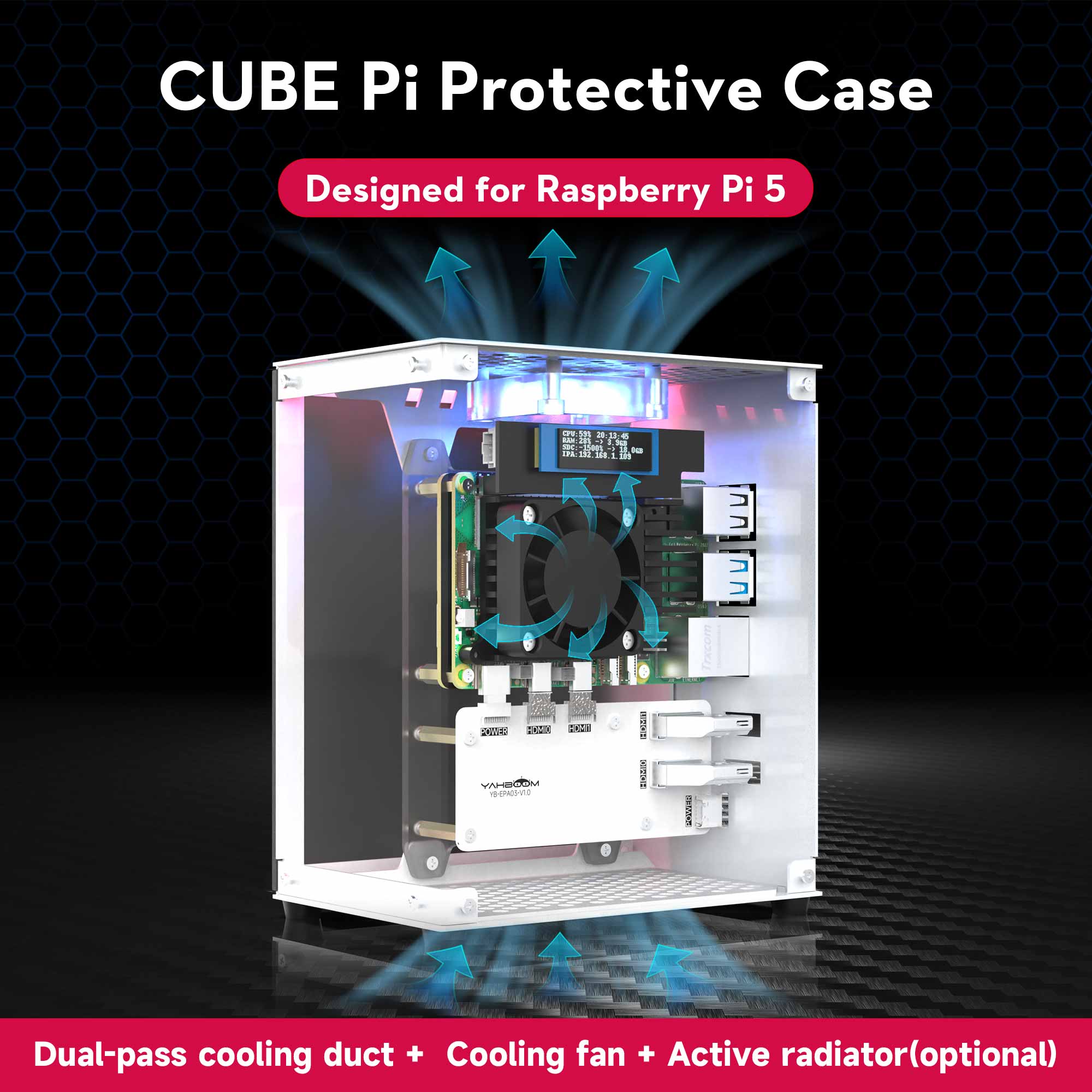 Raspberry Pi 5 Case Protective - Raspberry Pi 5 8Gb Board 评论和价格